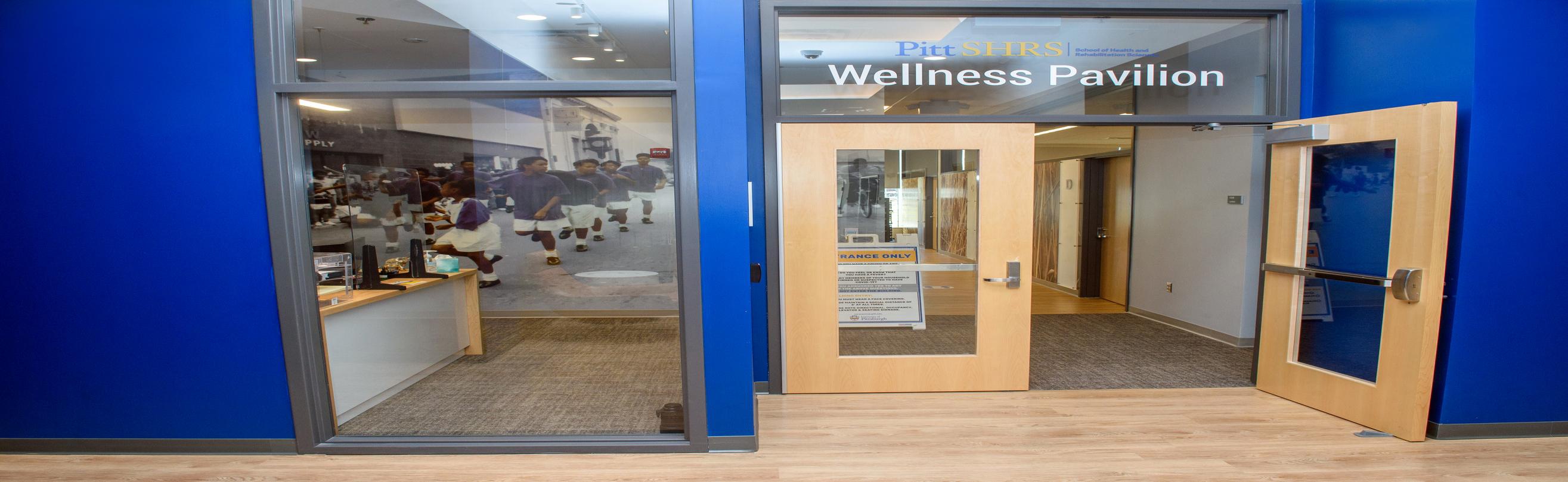 Wellness Pavilion Door